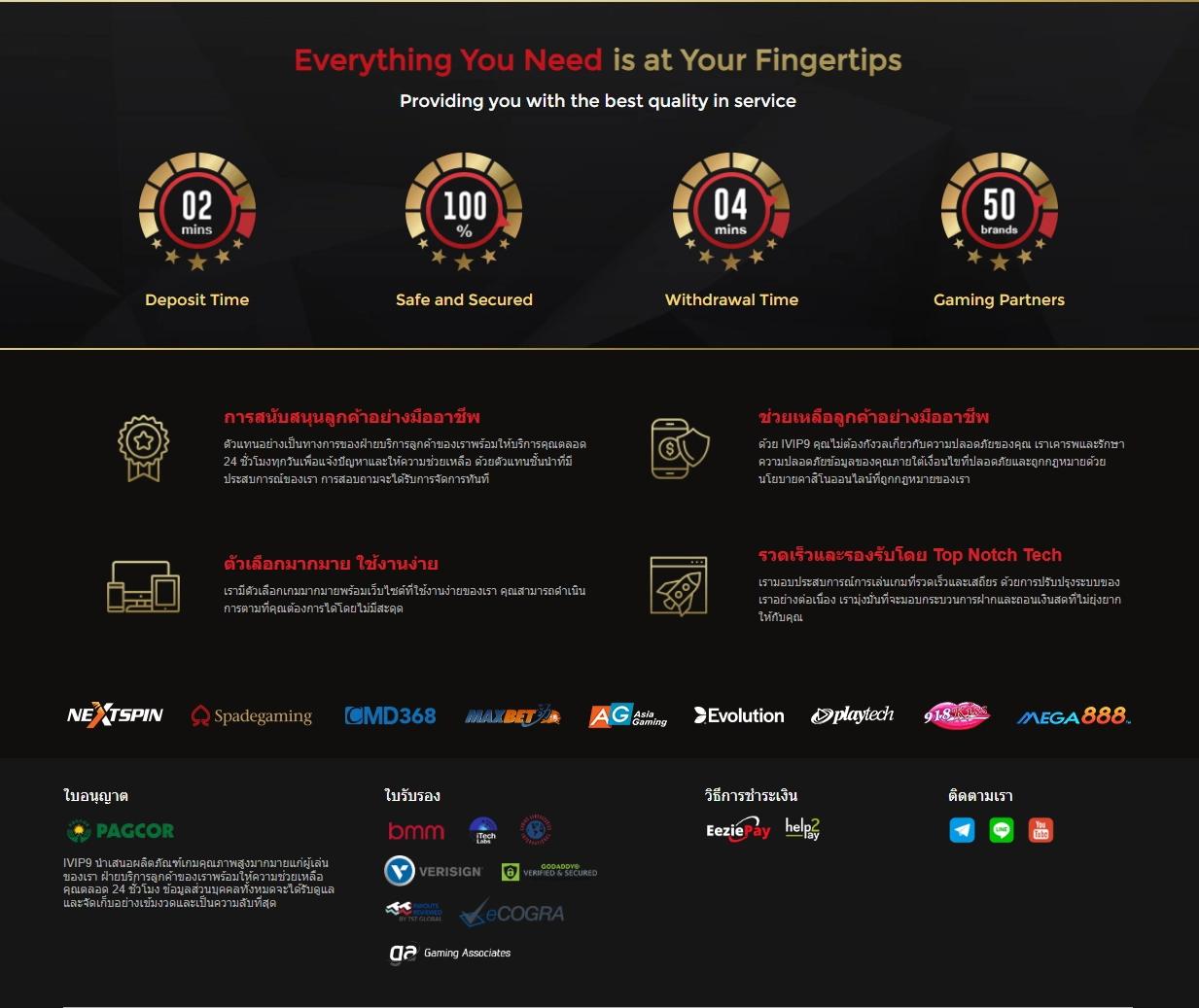 เครดิตฟรีได้จริง แหล่งรวมเกมคาสิโนยอดนิยมในประเทศไทย